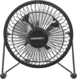 8043235204 Вентилятор настольный Centek CT-5040 2.5Вт скоростей:1 черный Hirschmann — изображение 4