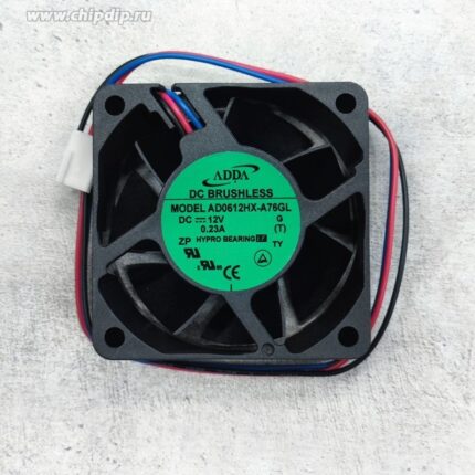 8050932059 Вентилятор ADDA AD0612HX-A76GL 12V DC 0.23A 60X25 3pin Hirschmann