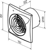 8037997155 Вентилятор opal 125 10223241 Hirschmann — изображение 6