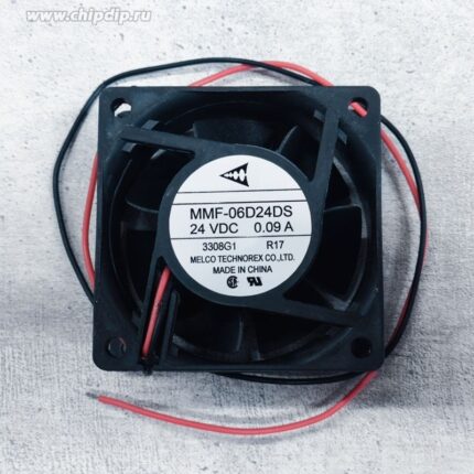 8017972751 Вентилятор Melco Technorex MMF-06D24DS-R17 DC 24V 0.09A 60x25 2pin Hirschmann