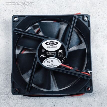 8017320697 Вентилятор Top Motor DF1209SM (DF1209SM-3) 12V DC 0.25A 92X25 2pin () Hirschmann