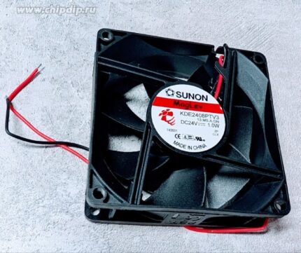 8041735733 Вентилятор Sunon KDE2408PTV3 24V 0.04A 1W 80X25 2pin Hirschmann