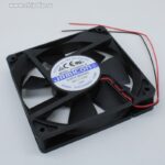 8011740027 JF1225S2H-R, (120*120*25 24V), Вентилятор 24В DC, 120х120х25мм, 2400 об/мин, 135.39 м3/час 39.5дБ, подшипник скольжения Hirschmann