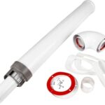 8047741023 Комплект дымохода коаксиальный ?60/100 универсальный антилед KIT00A Hirschmann