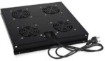8034818181 Cabeus TRAY-SC-120-BK Модуль вентиляторный с 4-я вентиляторами для установки в серверные шкафы серии ND-SC, цвет черный (RAL 9004) Hirschmann — изображение 2