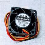 8012784137 Вентилятор Sanyo Denki 109P0424H329 24V DC 0.095A 40X28 3pin Hirschmann