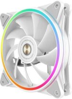 8024215254 Вентилятор ALSEYE Halo Pro W 120мм, 4-pin, 2100об/мин, 26 дБ, ARGB, белый, Ret Hirschmann — изображение 4