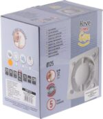 8037997226 Вытяжной вентилятор KW125 без панели 5905033313798 Hirschmann — изображение 7