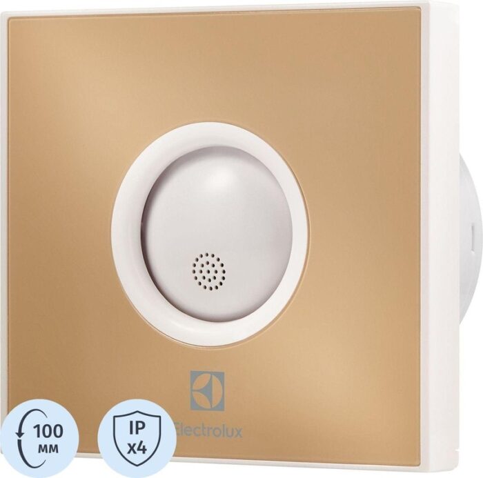 8029514867 Вентилятор вытяжной Electrolux Rainbow EAFR-100T beige с таймером Hirschmann — изображение 7