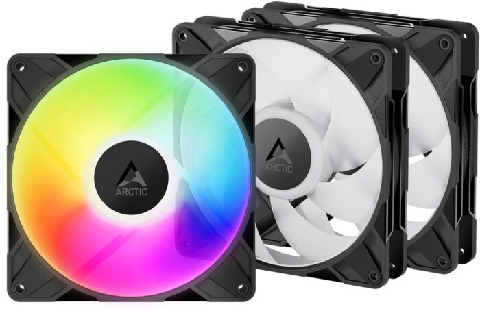 8056082318 Вентилятор для корпуса ARCTIC P14 Pro A-RGB ACFAN00320A 140mm, 400-2500rpm, 110CFM, 25dBa (3-pack) Hirschmann — изображение 2