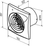 8037997292 Вентилятор opal 125 s 10223251 Hirschmann