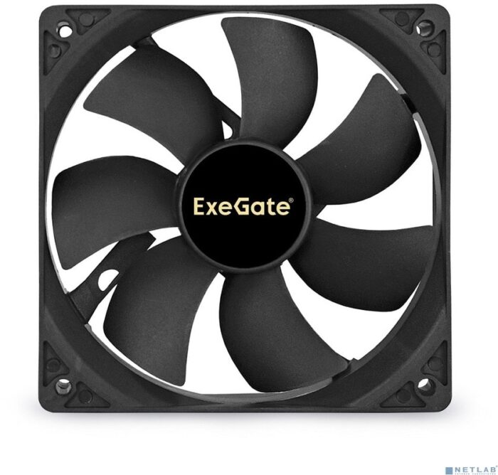 8009510015 EX283393RUS, Вентилятор 12В DC ExeGate EX12025S4P-PWM (120x120x25 мм, Sleeve bearing (подшипник скольжения), 4pin, PWM, 0-1500 RPM, 0-24dBA) Hirschmann — изображение 9