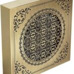 8026499875 VENTILATORO Вентилятор д/ванной комнаты D100 mm, с декоративной решеткой 160x160 mm, бронза 23000 Hirschmann