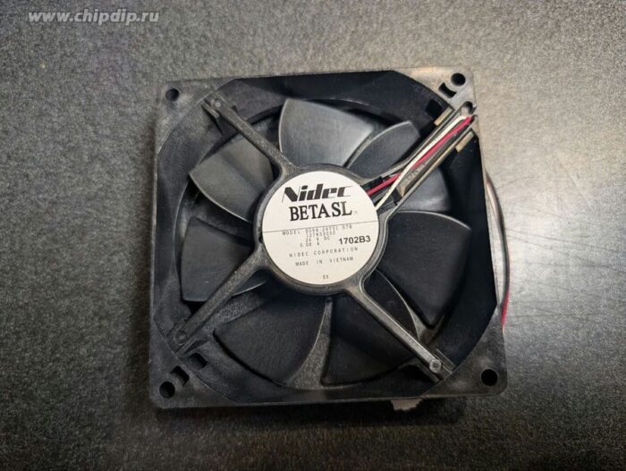 8008526640 Вентилятор Nidec Beta SL D09A-24TS1 92x25мм 24V 0.08A OEM Hirschmann — изображение 2