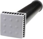 8037997423 Приточный клапан Kiv Quadro-125 400 мм (арт.) с теплошумоизоляцией и круглой наружной металлической решеткой 135499 Hirschmann