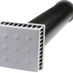 8037997423 Приточный клапан Kiv Quadro-125 400 мм (арт.) с теплошумоизоляцией и круглой наружной металлической решеткой 135499 Hirschmann