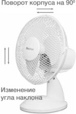 8044700516 Вентилятор настольный Bt F1117 Белый 86195748 Hirschmann — изображение 3
