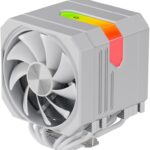 8056081422 Кулер upHere UP2TC6 LGA1700/1200/115X/ 1121/1366/1356/ AM5/AM4/AM3/AM2/ AM3+/AM2+/FM2/FM1 (TDP 265W, 6HPx6mm, 2*120mm ARGB cover fans, 600-1 Hirschmann