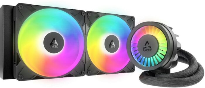 8048276138 Жидкостная система охлаждения Arctic Cooling Liquid Freezer III Pro 280 A-RGB Multi Compatible All-In-One CPU Water Cooler (ACFRE00183A) Hirschmann — изображение 7