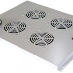 8056077430 Вентиляторный модуль NTSS NTSS-FAN4/800 ПРЕМИУМ 4 элемента потолочный без термостата для напольных шкафов с глубиной 800мм Hirschmann