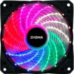 8056079370 Вентилятор для корпуса Digma DFAN-FRGB2 120x120x25mm 3-pin 4-pin (Molex)23dB 115gr LED Ret Hirschmann