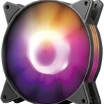 8056079455 Кулер Lyambda LAC-01 (чёрный, ARGB, 1100 RPM, 20.3 dBA, 36.54 CFM, 4-Pin/5v ARGB) Hirschmann