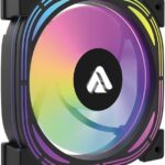8056079456 Кулер Lyambda LAC-02 (чёрный, ARGB, 800-1200 RPM, 18-30 dBA, 65 CFM, 4-Pin/5v ARGB) Hirschmann