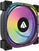 8056079456 Кулер Lyambda LAC-02 (чёрный, ARGB, 800-1200 RPM, 18-30 dBA, 65 CFM, 4-Pin/5v ARGB) Hirschmann