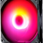 8056078729 Вентилятор для корпуса PHANTEKS PH-F140M25_DRGB_ PWM_BK01_RU 140x140x25mm, 500-1800rpm, 104.62CFM, 36.57dBA, 4-pin PWM Hirschmann