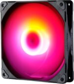 8056078729 Вентилятор для корпуса PHANTEKS PH-F140M25_DRGB_ PWM_BK01_RU 140x140x25mm, 500-1800rpm, 104.62CFM, 36.57dBA, 4-pin PWM Hirschmann
