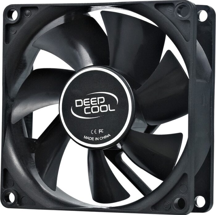 8010333908 Case fan Deepcool XFAN 80 {80x80x25, Molex, 20dB, 1800rpm, 82g} Hirschmann — изображение 8