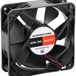 8056080595 Вентилятор SILART G1238-D24X-7PBHL осевой, 120 х 120 х 38, 24 VDC, подшипник качения Hirschmann