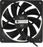 8038009538 Вентилятор ID-Cooling FL-12025K 120x120mm черный 3-pin 21dB 145gr Ret Hirschmann — изображение 5