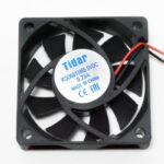 8056322134 Вентилятор 60x60x15, напряжение 5 В, ток 0.25 А, 2L, подшипник скольжения, RQD6015MS Hirschmann