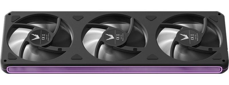 doc070208710 8056675859 Вентилятор для корпуса Formula V Line AIR FUSION 3 BK, 360x120x28mm, ARBG 3pin + PWM 4pin, 500-1800 RPM, 34.95 DBA MAX, HYDRO BEARING Hirschmann — изображение 1