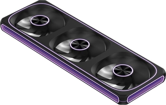 8056675859 Вентилятор для корпуса Formula V Line AIR FUSION 3 BK, 360x120x28mm, ARBG 3pin + PWM 4pin, 500-1800 RPM, 34.95 DBA MAX, HYDRO BEARING Hirschmann — изображение 4