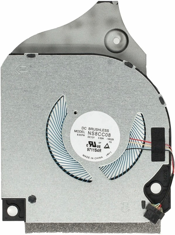 doc070407411 8037696581 Вентилятор (кулер) для ноутбука Dell Dell G5-5590, G7-7590 5V CPU Hirschmann — изображение 1