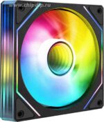 8052333554 EX299561RUS, Вентилятор с подсветкой ExeGate EX12025H3P4PPRM-PWM.ARGB (120x120x25, ARGB, Hydraulic bearing (гидродинамический), 4pin + 3pin, Hirschmann — изображение 2