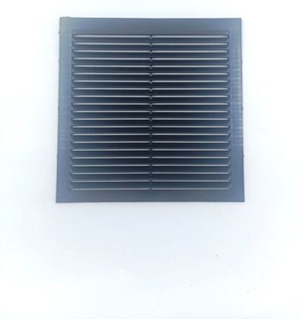 8035464554 Решетка вентиляционная вытяжная 130*130, материал- пластик. Серия В, черный 1313В-черный Hirschmann