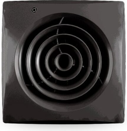 8039039813 Вентилятор 125 Вега энергосберегающий, 17 Вт, 31 дБ, 185 м3/ч, черный обсидиан 10418261 Hirschmann