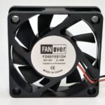 8057069938 Вентилятор 60x60x15, напряжение 12В, ток 0.18А, 2L, подшипник скольжения, FD6015S12H, FANover Hirschmann