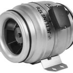 8052910062 246300 - JETLINE 12 246 Round Screw Extractor Fan, 1200 m³/h, Low Noise Level, Duct Size 245 mm Hirschmann