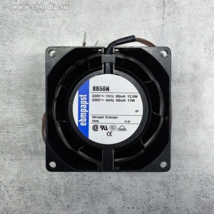 8035598773 Вентилятор Ebmpapst 8850N 230V 12.5W 80x80x38 - компактный AC Hirschmann