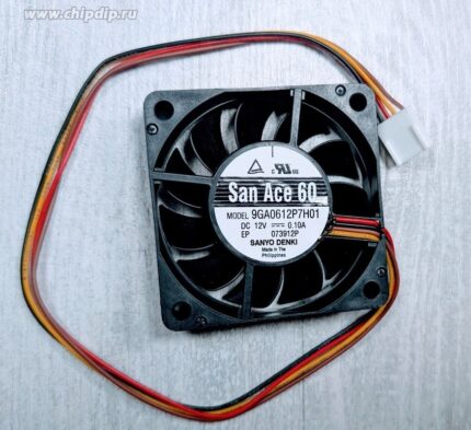 8045781943 Вентилятор Sanyo Denki San Ace 60 9GA0612P7H01 12V DC 0.1A 60X15 4pin () Hirschmann