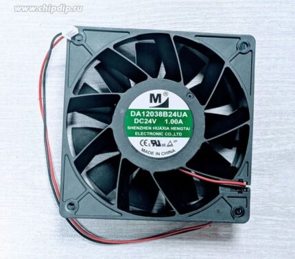 8048856940 Вентилятор M / Huaxia DA12038B24UA 24V 1A 120x38 2pin () Hirschmann