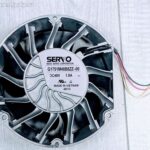 8014320626 Вентилятор Servo G1751M48B8ZZ-00 48V DC 1.8A 172X150X51 4pin Hirschmann