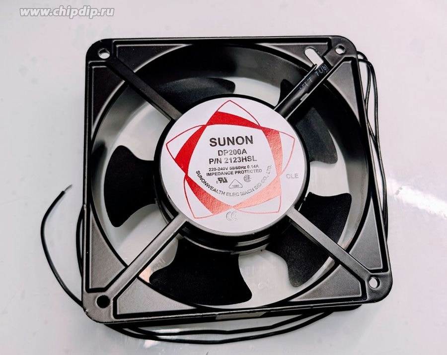 doc071369187 8049690033 Вентилятор Sunon DP200A 2123HSL 220/240V 0.14A 120X38 Клемма () Hirschmann — изображение 1