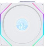 8057108514 Вентилятор для корпуса Lian Li G99.12RTLLCD1W1W.R0 120mm, 350-1900rpm, 54.3CFM, 31dBa Hirschmann