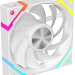 8056824947 Вентилятор для корпуса Eurocase EU-FN120ARGB_12 WH YH1225 White,120 ARGB fan 3pin+AURA 5V3pin female and male connector with brown box,3pcs Hirschmann