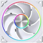 8056824961 Вентилятор для корпуса Eurocase EU-FN120ARGB_8+18 KIT WH C120XH White / Fan KIT 3 IN 1,3*120 ARGB fans 4pin PWM+AURA 5V3pin female and male Hirschmann